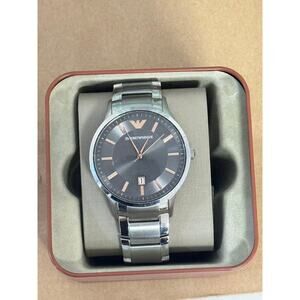 Emporio Armani AR11179 Renato Quartz Black Dial Men's Watch